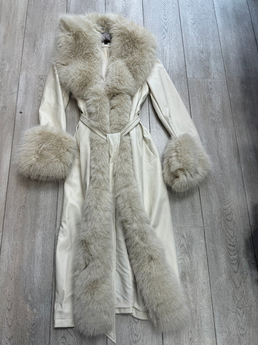 Long Fur Trench Coat