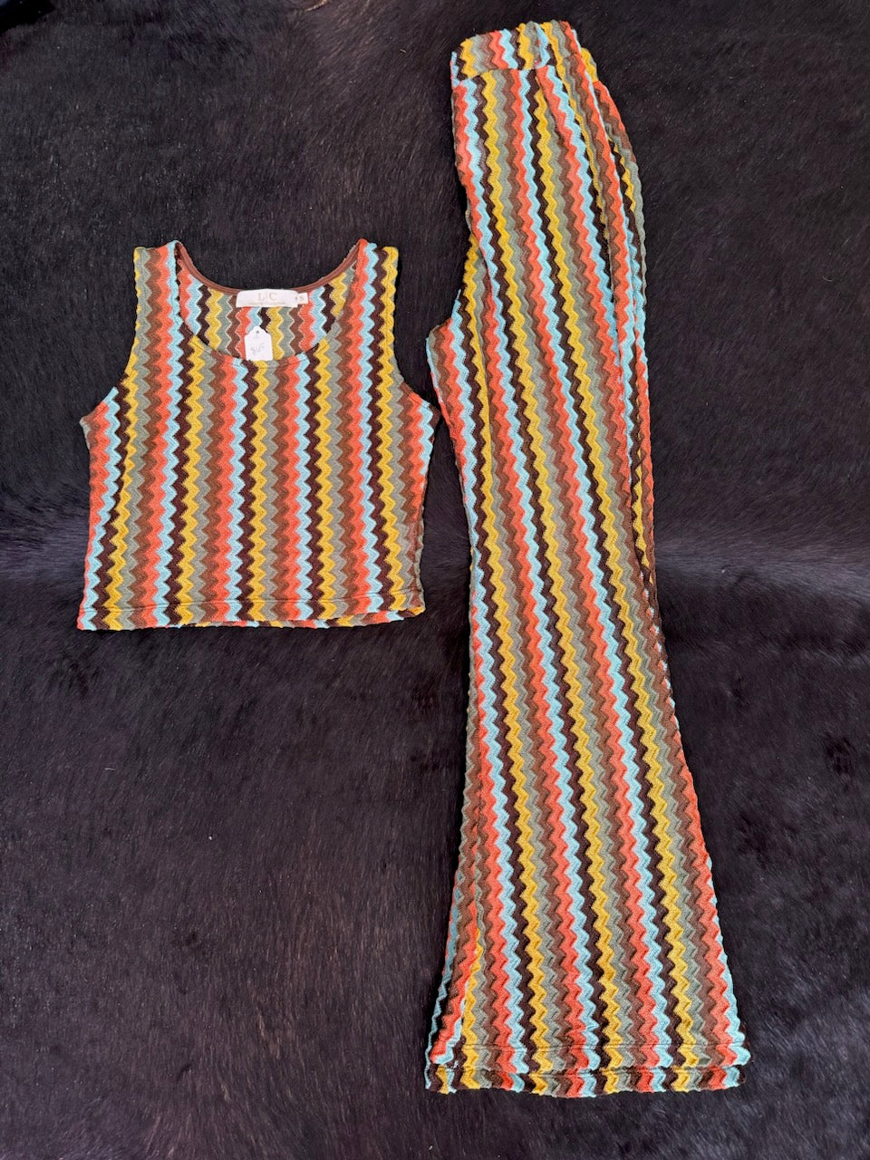 Striped Two Piece Set