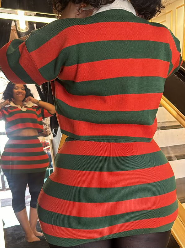 Freddie Kruger Skirt Set