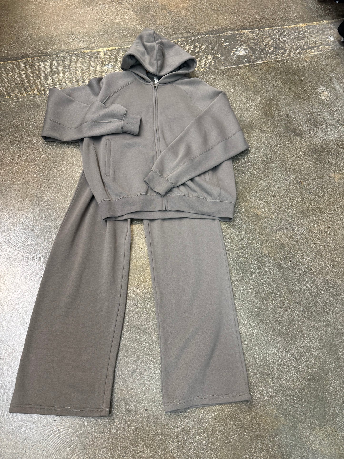 Taupe Hoodie Set